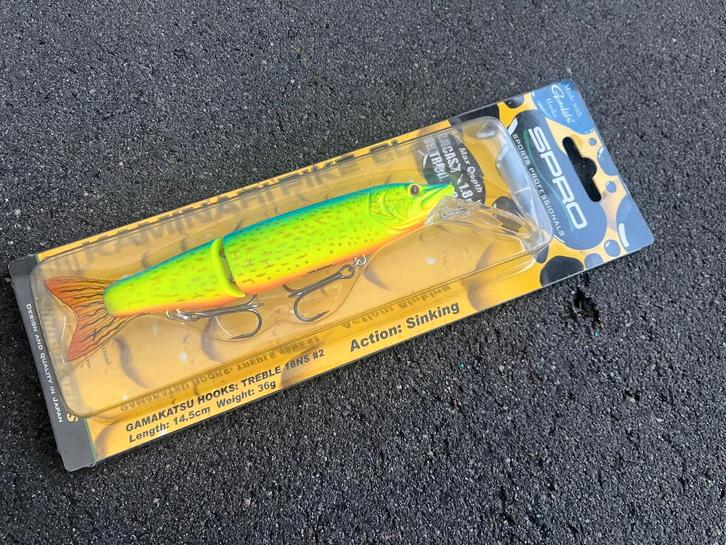 adv 316 / NIEUW 1 blister kunstaas SPRO kainiari pike, Watersport en Boten, Hengelsport | Roofvissen, Nieuw, Overige typen, Ophalen of Verzenden