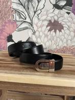 Bally logo riem zwart leer maat 105, Zwart, Ophalen of Verzenden, Zo goed als nieuw, X