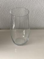 Hoge vaas van glas, Huis en Inrichting, Woonaccessoires | Vazen, Ophalen, Overige kleuren, Minder dan 50 cm, Glas