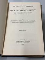 An Elementary Treatise on Coordinate Geometry Geo 1960 boek, Boeken, Techniek, Gelezen, Geotechniek, Ophalen of Verzenden