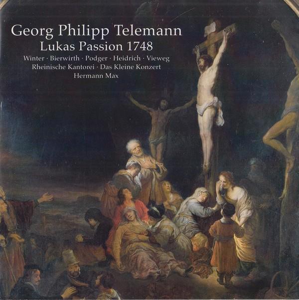 Telemann Lukas Passion 1748 dubbel CD, Cd's en Dvd's, Cd's | Klassiek, Gebruikt, Orkest of Ballet, Barok, Ophalen of Verzenden