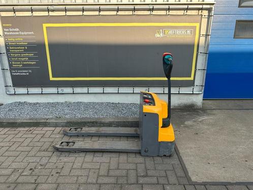 VS-22084 Elektrische palletwagen Jungheinrich EJE M13, Zakelijke goederen, Machines en Bouw | Heftrucks en Intern transport, Palletwagen
