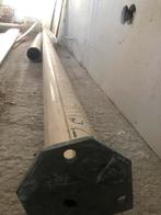 Glasfiber Vlaggenmast H:7m.Kompleet met instructie en wimpel, Ophalen, Nieuw