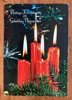 Klassieke kerstkaart jaren 60, Verzamelen, Ansichtkaarten | Themakaarten, Ophalen of Verzenden, Gelopen, Feest(dag)