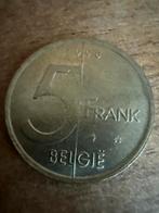 Belgische 5 Frank Munt 1988, Ophalen, Metaal, Losse munt