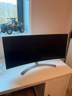 LG 34 inch ultrawide curved monitor, Computers en Software, Monitoren, IPS, Thunderbolt, Zo goed als nieuw, Hoofdtelefoonaansluiting