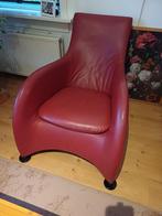 Montis leren design fauteuil Loge, Gerard van den Berg stoel, Gebruikt, Ophalen of Verzenden, 50 tot 75 cm, Leer