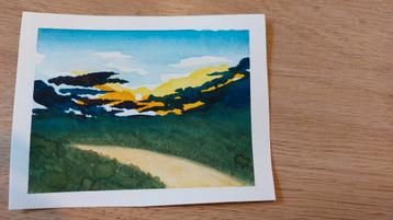 mooi landschap  beschikbaar voor biedingen