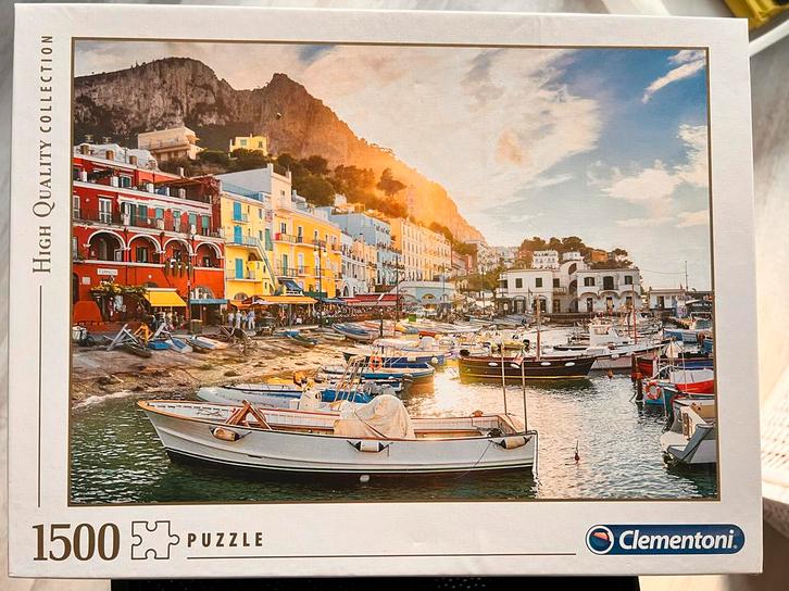 Clementoni Puzzel 1500 Stukjes - Mooie afbeelding!, Kinderen en Baby's, Speelgoed | Kinderpuzzels, Zo goed als nieuw, 6 jaar of ouder