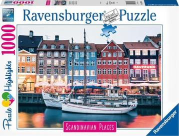 Ravensburger: Scandanavian Places: Kopenhagen 1000 Stukjes beschikbaar voor biedingen
