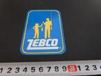 sticker Hengelsport ZEBCO  *, Ophalen, Zo goed als nieuw, Bedrijf of Vereniging