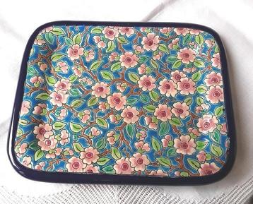 Émaux de Longwy - vide poche, appelbloesem beschikbaar voor biedingen