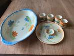 borden en eierdopjes Villeroy&Boch, Antiek en Kunst, Antiek | Servies compleet, Ophalen of Verzenden