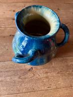 Vintage Torhouts Aardewerk Vaas met Oren, Ophalen of Verzenden