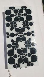 Vintage IKEA GYLLEN zwart wit Julia Treutiger 1990s, Huis en Inrichting, Lampen | Wandlampen, Ophalen, Zo goed als nieuw, Glas