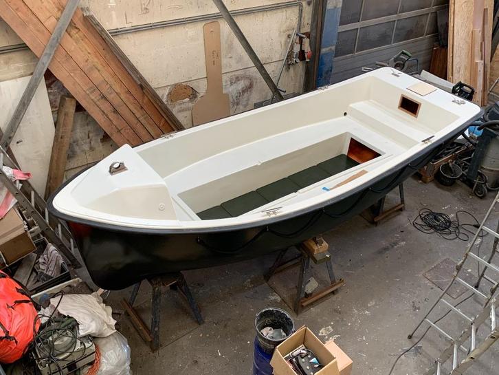 gerestaureerde MOB reddingssloep, Watersport en Boten, Sloepen, Zo goed als nieuw, 10 tot 30 pk, 3 tot 6 meter, Geen motor, Overige brandstoffen