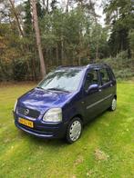 Opel Agila 1.2 I 16V 2001 Blauw, Auto's, Voorwielaandrijving, Origineel Nederlands, Grijs, Particulier