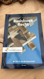 O.A.P. van der Roest - Basisboek Recht, Boeken, Ophalen of Verzenden, O.A.P. van der Roest, Zo goed als nieuw