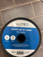 Netwerk kabel cat 6 50 meter op rol, Doe-het-zelf en Verbouw, Elektra en Kabels, Ophalen of Verzenden, Nieuw, Kabel of Snoer