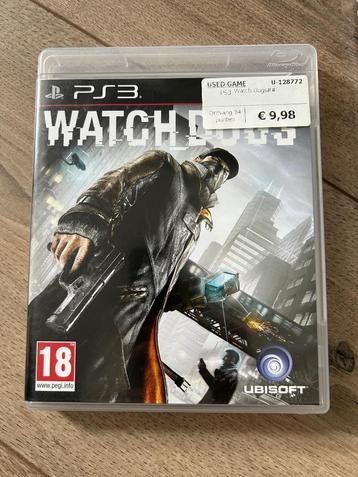 Watchdogs PS3 beschikbaar voor biedingen