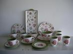 Jet Peony servies, Huis en Inrichting, Bord(en), Overige stijlen, Ophalen of Verzenden, Zo goed als nieuw