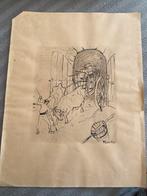 Een mooie tekening van Henri de Toulouse-Lautrec, Ophalen of Verzenden