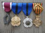 Set Belgische medailles., Verzamelen, Overige gebieden, Ophalen of Verzenden, Landmacht, Lintje, Medaille of Wings