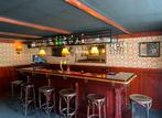 Bruin cafe bar met messing beslag mancave kroeg café, Huis en Inrichting, Barren, Ophalen, Zo goed als nieuw