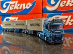 Tekno - Scania Next Gen P. Visser LZV, Hobby en Vrije tijd, Modelauto's | 1:50, Ophalen of Verzenden, Zo goed als nieuw, Bus of Vrachtwagen