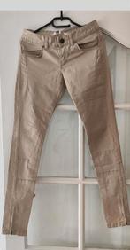 Lichtbruin/ beige jeans broek van Zara maat 36, Zara, Ophalen of Verzenden, Zo goed als nieuw, W28 - W29 (confectie 36)