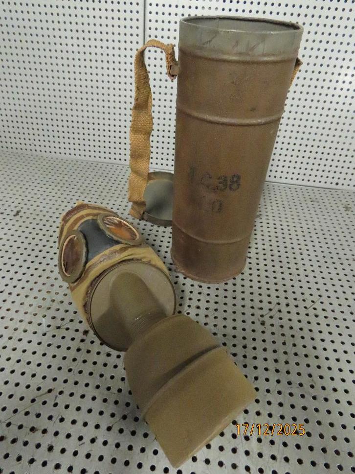 Gasmasker DUCEL NL uit de jaren '30 Gasmask "Ducel 39-36", Verzamelen, Militaria | Algemeen, Overige soorten, Overige typen, Overige gebieden