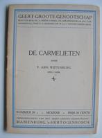 De Carmelieten door P. Arn. Wijtenburg 1922, Ophalen of Verzenden, Gelezen