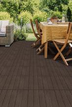 Terrastegels Composiet Bruin - Vlondertegels - Balkontegels, Tuin en Terras, Ophalen of Verzenden, Ydemanne@gmail.com, 10 m² of meer