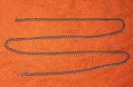 Rvs schakelketting 70cm, Ophalen of Verzenden, Nieuw, Zilver, Overige materialen