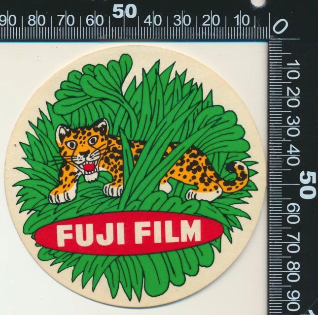 Sticker: Fuji Film, Verzamelen, Stickers, Zo goed als nieuw, Bedrijf of Vereniging, Verzenden