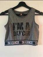 Nieuw I’m a dancer grijs top maat XS Coolcat, Nieuw, Ophalen of Verzenden, Zonder mouw, Maat 34 (XS) of kleiner