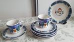 6-delig ontbijtservies met Kerstdecor, Ophalen of Verzenden, Zo goed als nieuw