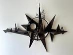 Kunstwerk Frits Vogel - IJzeren Wandsculptuur, Antiek en Kunst, Ophalen of Verzenden