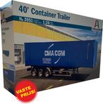 40' Container Trailer (Italeri 3951) 1/24, Italeri, Groter dan 1:32, Nieuw, Ophalen of Verzenden