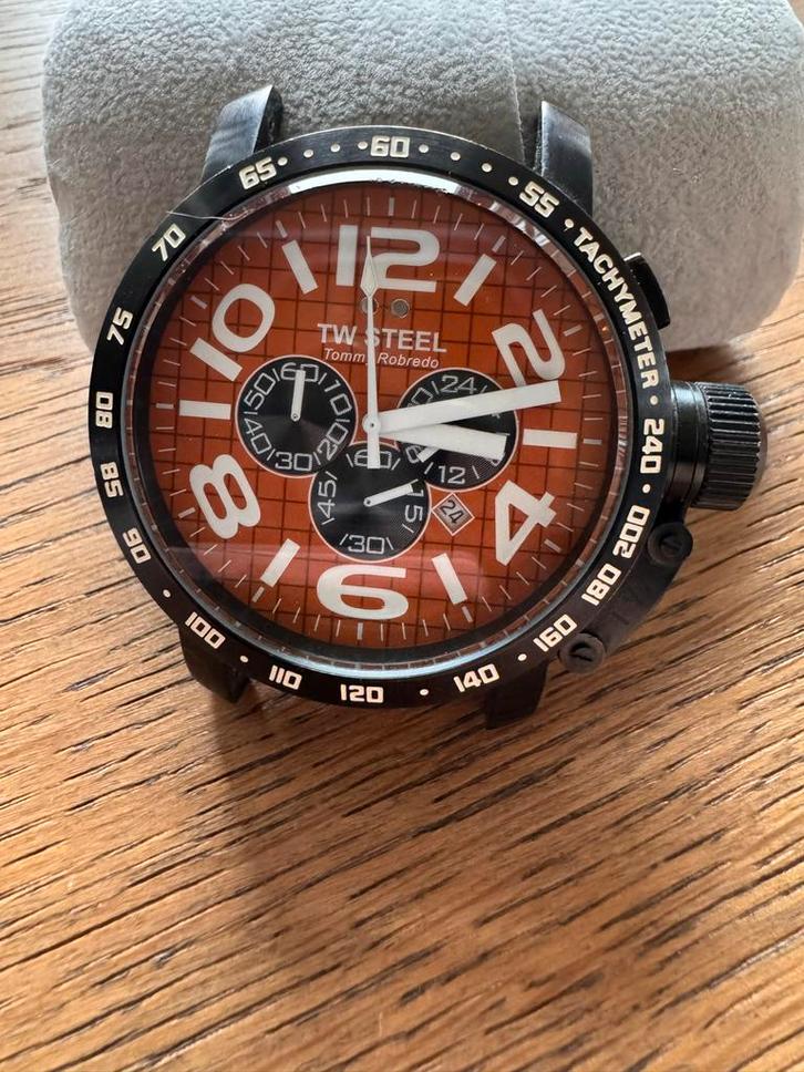 TW Steel Tommy Robredo Limited Edition (zonder band), Sieraden, Tassen en Uiterlijk, Horloges | Heren, Gebruikt, Polshorloge, Overige merken