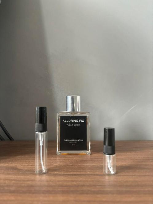 Theodoros Kalotinis Alluring Fig Sample - Tester - Decant, Sieraden, Tassen en Uiterlijk, Uiterlijk | Parfum, Nieuw, Ophalen of Verzenden