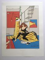 Franka: Midnight Whisky zeefdruk (Henk Kuijpers), Rechthoekig Staand, Nieuw, Ophalen of Verzenden, A1 t/m A3