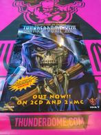 Thunderdome 17 poster hardcore gabber 90s, Ophalen of Verzenden, A1 t/m A3