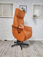 De Toekomst leren sta op stoel relax fauteuil met garantie, Huis en Inrichting, Fauteuils, Minder dan 75 cm, Leer, Ophalen of Verzenden