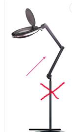 Professionele Led louplamp tbv schoonheidspecialiste, Ophalen of Verzenden, Nieuw