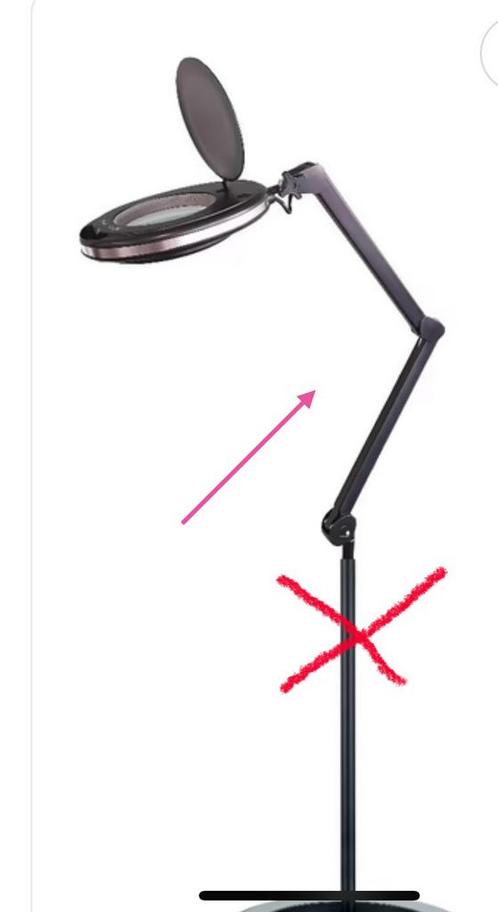 Professionele Led louplamp tbv schoonheidspecialiste, Hobby en Vrije tijd, Vergrootglazen, Loepen en Loeplampen, Nieuw, Ophalen of Verzenden