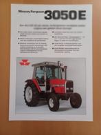 Folder Massey Ferguson MF 3050E Nederlandstalig, Gelezen, Ophalen of Verzenden, Tractor en Landbouw