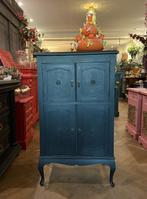 Vintage kastje, oud pick-up kastje, brocante kast zwart VdlM, Ophalen