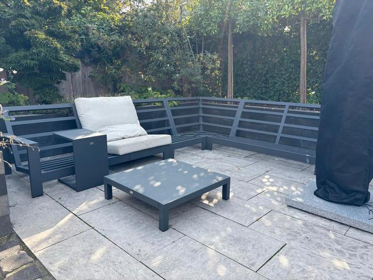 Bellagio Vezzano loungeset 6 persoons (Kees Smit), Tuin en Terras, Tuinsets en Loungesets, Gebruikt, Loungeset, Aluminium, 6 zitplaatsen