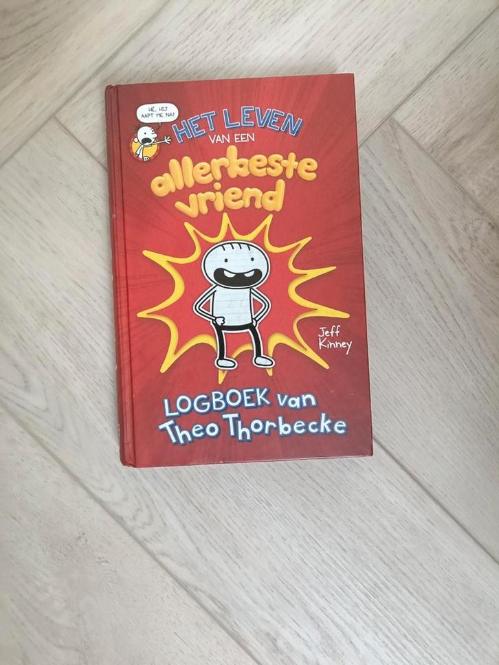 Jeff Kinney - Logboek van Theo Thorbecke, Boeken, Kinderboeken | Jeugd | onder 10 jaar, Zo goed als nieuw, Fictie algemeen, Ophalen of Verzenden
